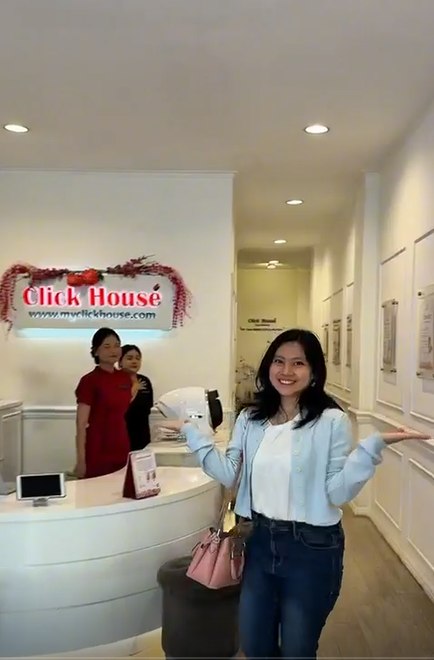 Endorse "Click House Beauty Clinic Melawai"